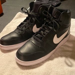 Nike Black Ebernon Mids, Mens Size 12